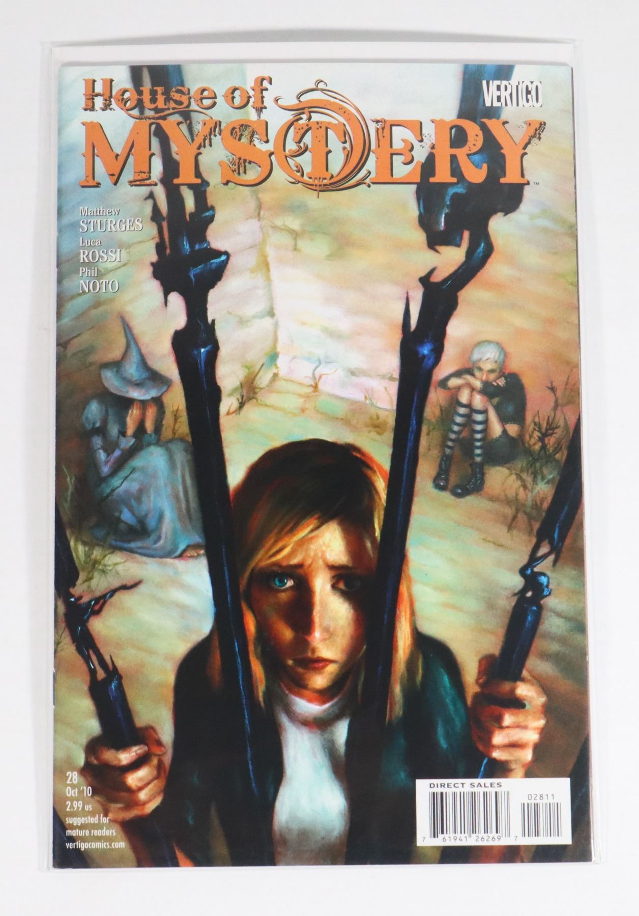 1360 VERTIGO COMICS HOUSE OF MYSTERY 28 2010