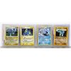 LOT OF 4 POKEMON CARDS