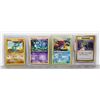 LOT OF 4 POKEMON CARDS