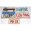 Image 1 : LOT OF 5 U.S. LICENSE PLATE