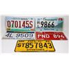 Image 1 : LOT OF 5  ASSORTED LICENSE PLATES