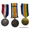 Image 1 : WW1 CEF Medal Pair and Welcome Home Medal. Miniota Manitoba