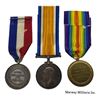 Image 2 : WW1 CEF Medal Pair and Welcome Home Medal. Miniota Manitoba