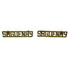 Image 2 : WW2 era Le Regiment Du Saguenay Badge Set