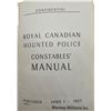 Image 2 : RCMP Constable's Manual