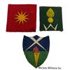 Image 1 : Lot of 3 British Army Formation Patches