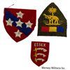 Image 1 : Lot of 3 British Army Formation Patches
