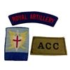 Image 1 : Lot of 3 British Army Formation Patches