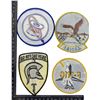 Image 3 : Lot of 5 American Airforce Squadron Patches Include, 94th TAC FTR SQ, 44 OIST, 561st TAC FTR SQ, F-1