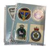 Image 1 : Lot of 2 Sheets (Double Sided) of Military Stickers/ Decals