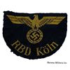 Image 1 : WWII RBD Koln Reichsbahn Patch