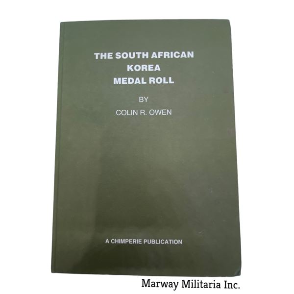 Book - The South African Korea Medal Roll