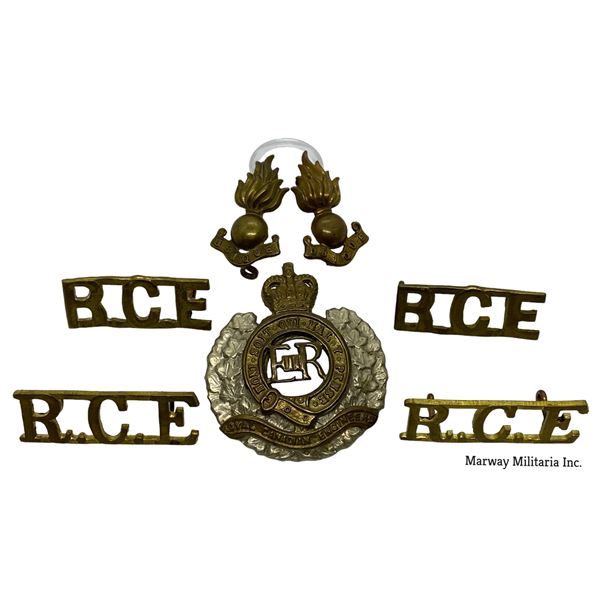 RCE, Royal Canadian Engineers Badge Lot