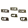 Image 1 : Lot of Canadian Artillery, Royal Canadian Artillery Shoulder Title Badges
