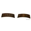 Image 2 : Lot of WW1 / WW2 Canada General Service Shoulder Titles