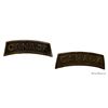 Image 3 : Lot of WW1 / WW2 Canada General Service Shoulder Titles