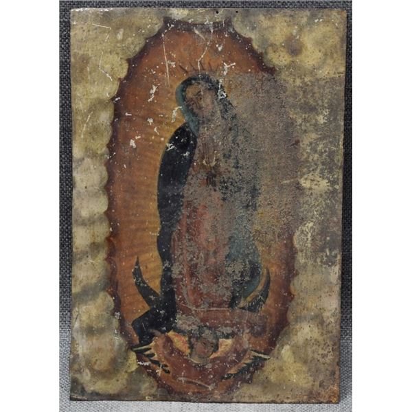 MEXICAN TIN RETABLO
