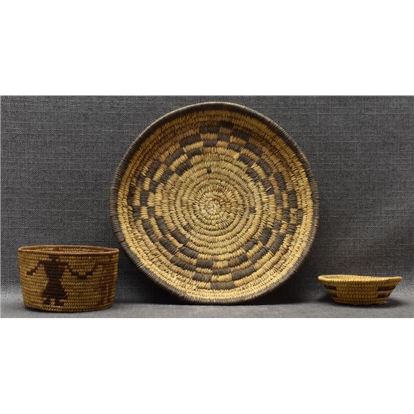 PAPAGO INDIAN BASKETS