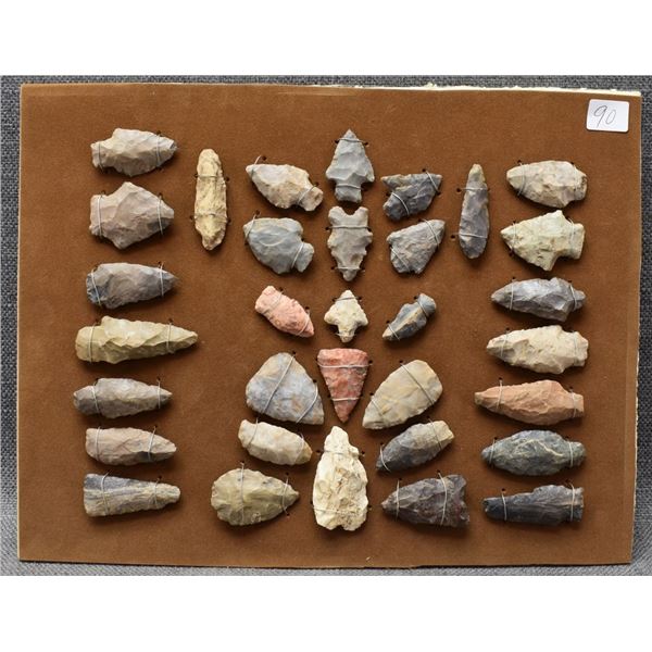 ANASAZI INDIAN STONE POINTS
