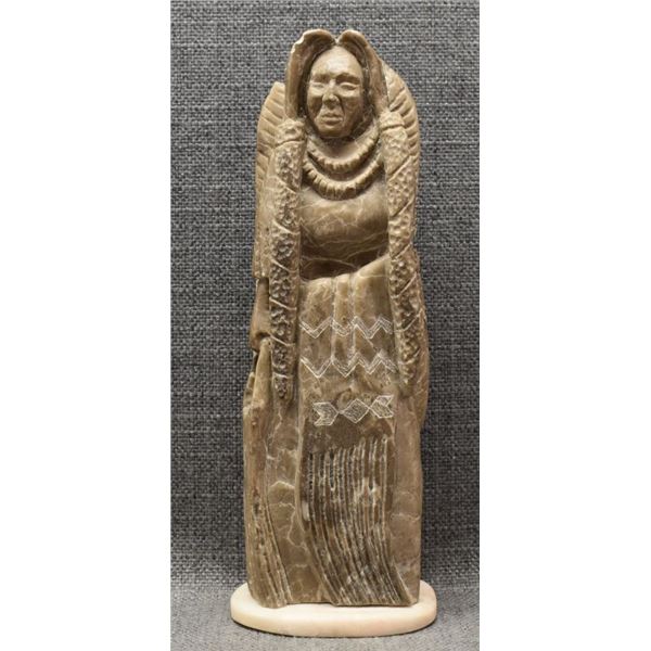 WESTERN STONE SCULPTURE ( BUD MILLER)