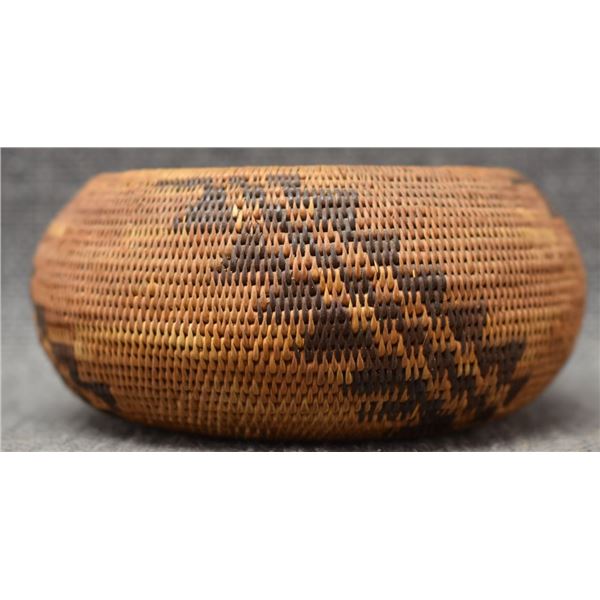 POMO INDIAN BASKETRY BOWL