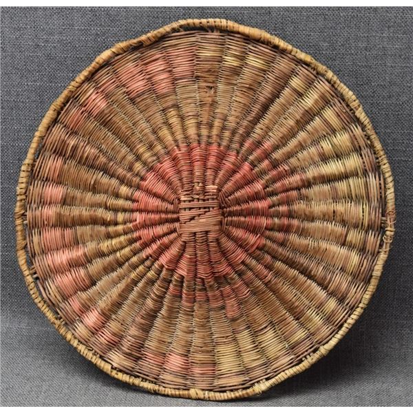 HOPI INDIAN BASKETRY PLAQUE