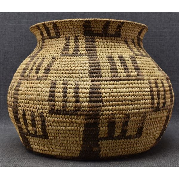 PAPAGO INDIAN BASKETRY OLLA