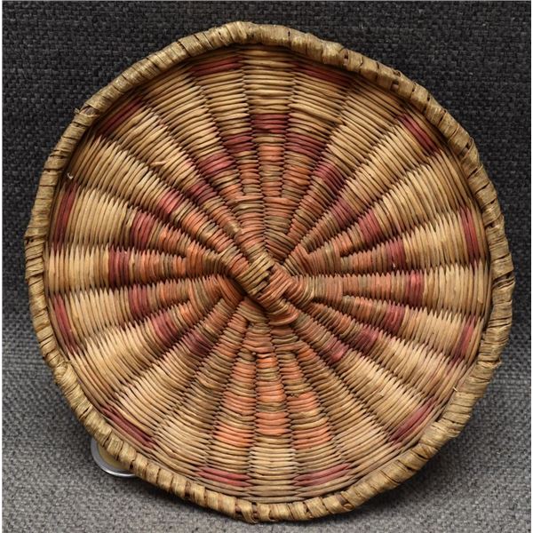 HOPI INDIAN BASKETRY PLAQUE