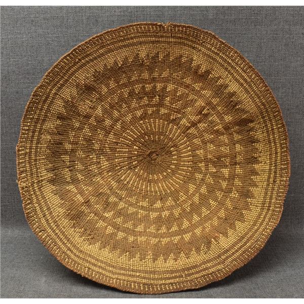 HUPA INDIAN BASKETRY TRAY