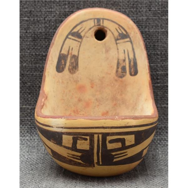 HOPI INDIAN POTTERY WALL POUCH