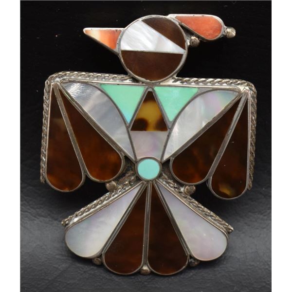 ZUNI INDIAN PIN/BOLO