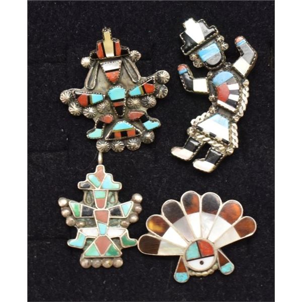 ZUNI INDIAN PINS/ PENDANT