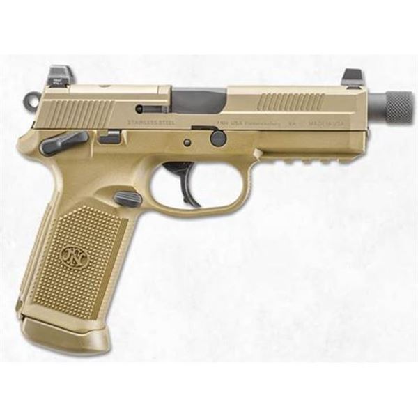 FN FNX-45 TACTICAL 45ACP FDE MS NS (2) 15RD