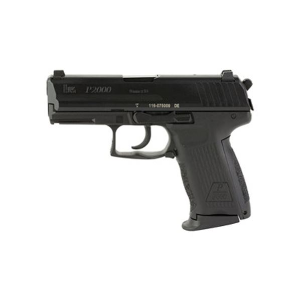 HK P2000 9MM 3.66" 10RD V3 DA/SA BLK