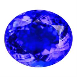 27.6ct Oval Cornflower Blue Quartz Brazil (GEM-15620)