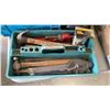 Image 2 : LOT OF TOOLS, SHOP SUPPLIES, SUREVEYORS SCOPE, TOOLBOX WITH CONTENTS