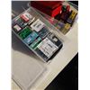 Image 2 : 2 TRAYS OF SCREWS, HARDWARE, IGNITION, CARB AND OTHER PARTS