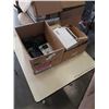 Image 1 : 2 BOXES OF ELECTRICAL HARDWARE, PARTS