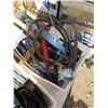 Image 7 : 2 BINS OF HAND TOOLS, SOCKETS, CONTOUR GUAGE AND MORE