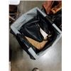 Image 2 : ROLLING BAG AND BOX OF PURSES AND BAGS