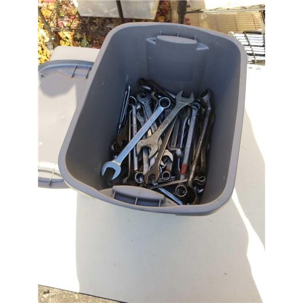 BIN OF WRENCHES