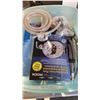 Image 11 : TOTE AND 3 BINS OF HOME RENO SUPPLIES