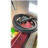 Image 7 : BOX AND TOTE OF SHOP FLUIDS, GAS HOSE