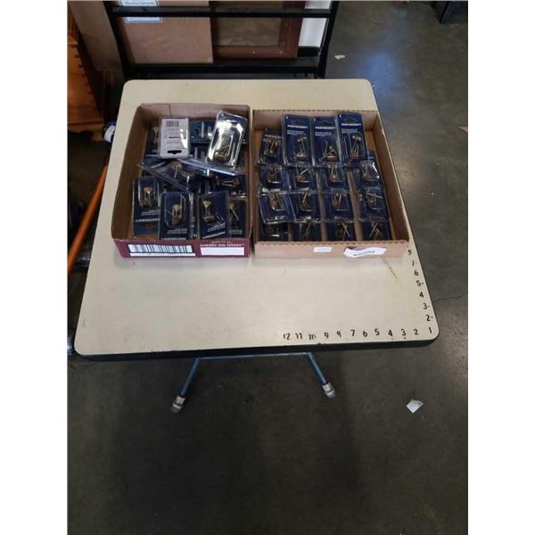 2 TRAYS OF NEW MASTERCRAFT MINI WIRE BRUSH SETS