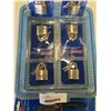Image 2 : 6 NEW WESTWARD 1-1/2 INCH STAINLESS STEEL PADLOCKS AND WIRE STRIPPER AND CUTTER