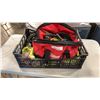 Image 1 : MILWAUKEE TOOLBAG WITH CONTENTS AND CRATE OF HIGH VIS GEAR
