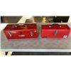 Image 1 : 2 TOOLBOXES WITH CONTENTS