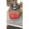 Image 8 : METAL BOAT TANK, COMPRESSOR HEAD AND CRATE OF VICES