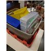 Image 2 : LOT OF TOTES AND BINS