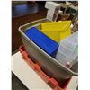 Image 3 : LOT OF TOTES AND BINS